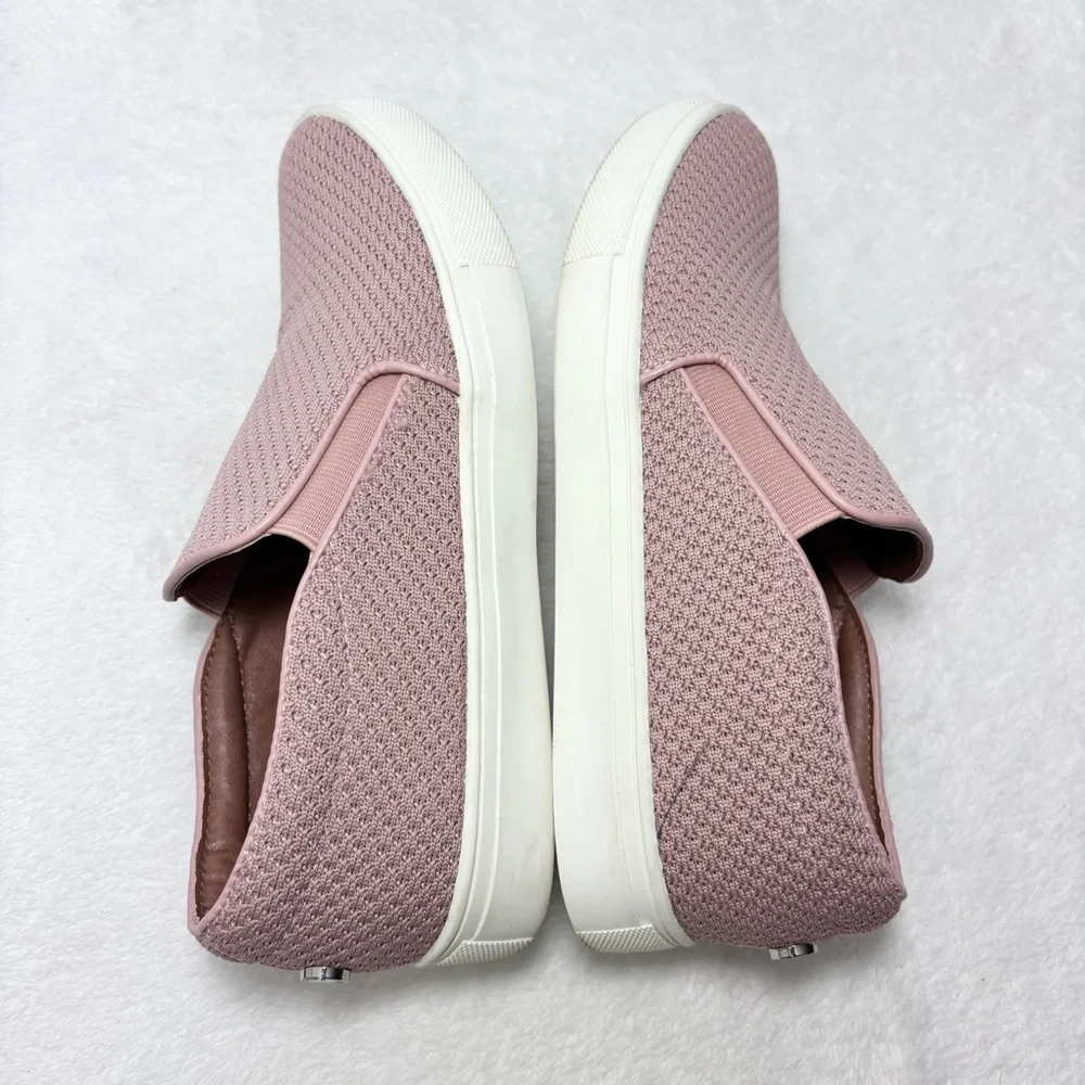 Steve Madden‎ Blush Pink Knit Slip-On Shoes Align Loafers Size 7